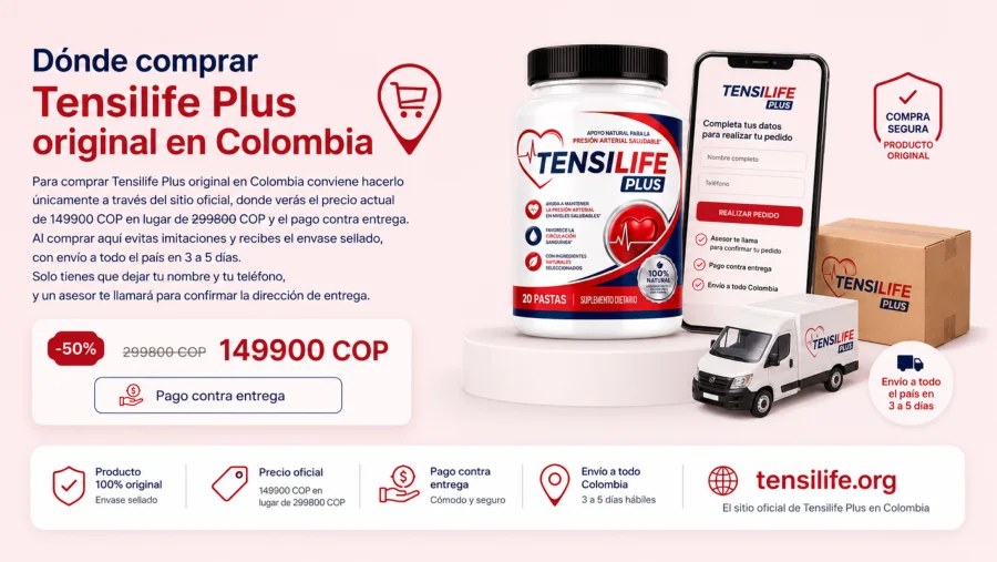 Tensilife Plus — comprar el original en Colombia