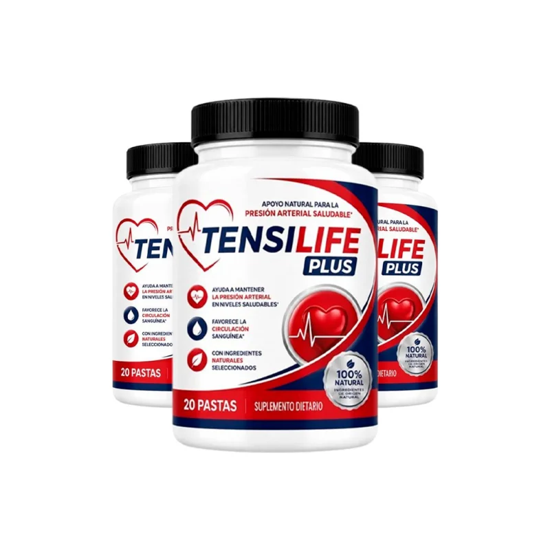 Tensilife Plus — envase de 20 cápsulas, suplemento dietario